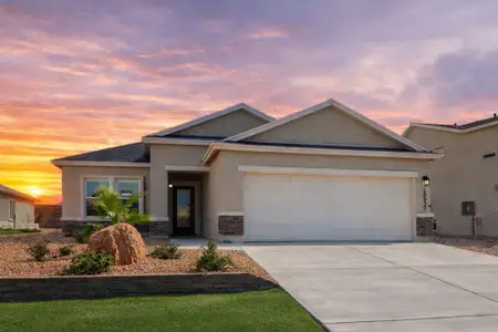 New construction Single-Family house El Paso, TX 79907 plan Kate 652SSC - image