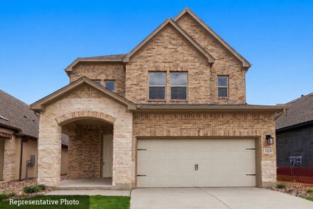New construction Single-Family house 1424 S Brook Dr, Leander, TX 78641 plan The Carnegie - image