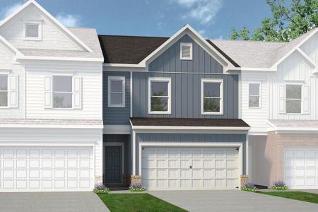 New construction Townhouse house 1125 Chastain Drive, Unit 1125, Sugar Hill, GA 30518 The Norwood II- photo 0