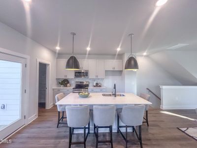 New construction Townhouse house 131 Sugar Run Dr, Unit 28, Fuquay Varina, NC 27526 The Sanford- photo 22 22
