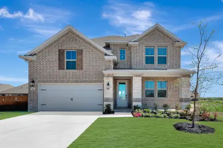 New construction Single-Family house 1011 Candlewyck Dr, Justin, TX 76247 plan Omaha - image