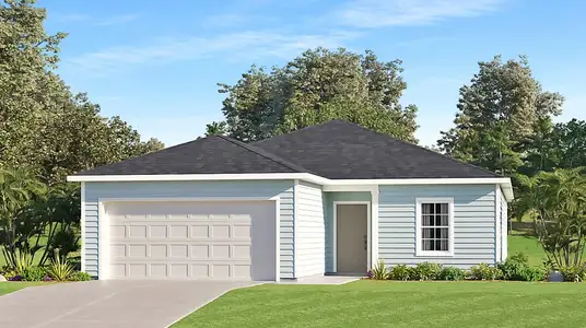 New construction Single-Family house 8834 Sw 69Th Ter, Ocala, FL 34476 plan HALLE II - image
