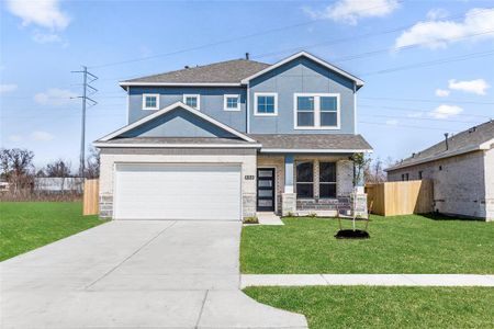 New construction Single-Family house 404 Kendall Crest Dr, Alvin, TX 77511 null- photo 0