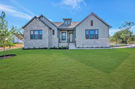 New construction Single-Family house 155 Rees Landing Rd, Spicewood, TX 78669 plan The Rockmoor - image