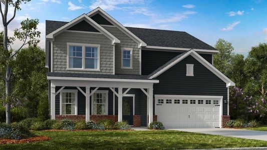 New construction Single-Family house 547 Claftin St, Sanford, NC 27330 Ashford- photo 0