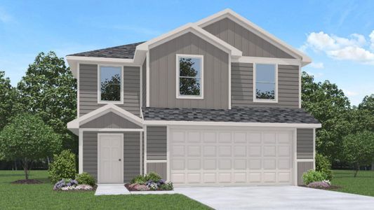 New construction Single-Family house 14319 Leafy Willow Dr, Splendora, TX 77372 plan Davis - image