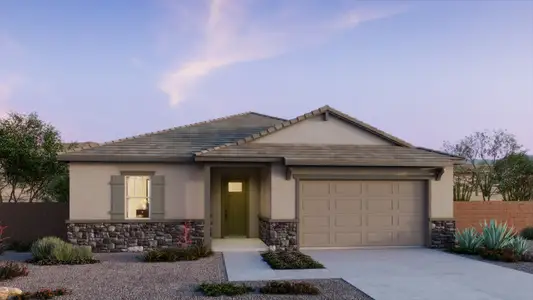 New construction Single-Family house 14781 N Chicalote Dr, Marana, AZ 85658 plan Oxford - image
