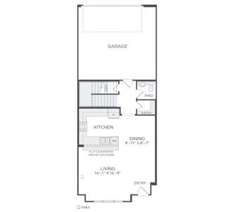 New construction Townhouse house 845 Lennox Dr, Allen, TX 75013 plan Natalie - Modern - image 2