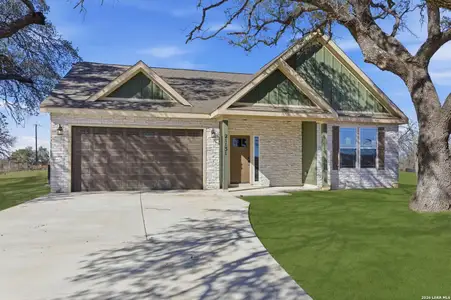 New construction Single-Family house 21131 Prairie Rose, San Antonio, TX 78264 plan Franklin - image