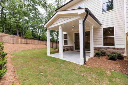 New construction Townhouse house 1453 Casteel Lake Ln, Buford, GA 30518 The Brittany- photo 35 35