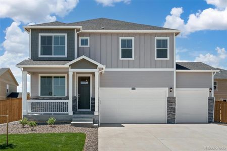 New construction Single-Family house 4117 Marble Drive, Mead, CO 80504 HOLCOMBE- photo 0