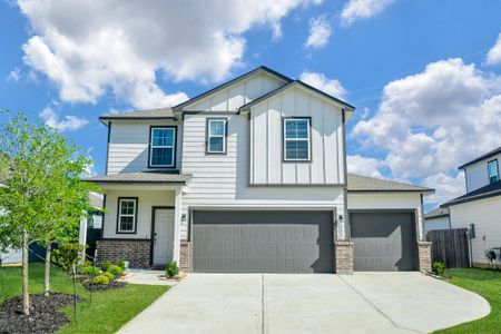 New construction Single-Family house 16843 Bristle Cone Wy, Conroe, TX 77302 - image