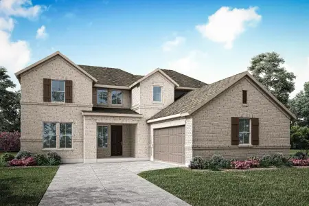 New construction Single-Family house 701 Boardwalk Wy, Little Elm, TX 76227 plan Davis - image