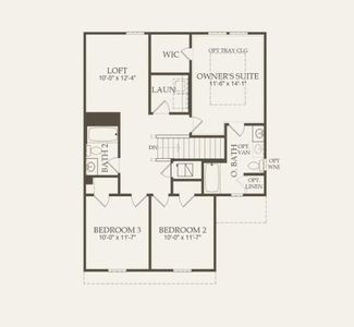 Centex Homes, Pierce floor plan