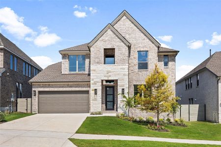 New construction Single-Family house 1417 Rodeo Ridge Dr, Georgetown, TX 78628 plan The Wilson - image