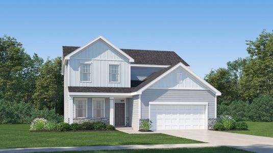 New construction Single-Family house 425 Park Slope Wy, Youngsville, NC 27596 plan Madison - image