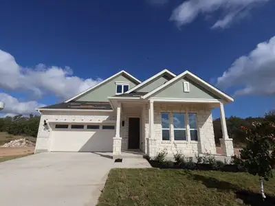 New construction Single-Family house 296 Champ Ave, Buda, TX 78610 plan Continental II - Signature II Series - image