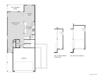 New construction Single-Family house 4259 Ametrine Wy, San Antonio, TX 78245 plan The Emerald - image