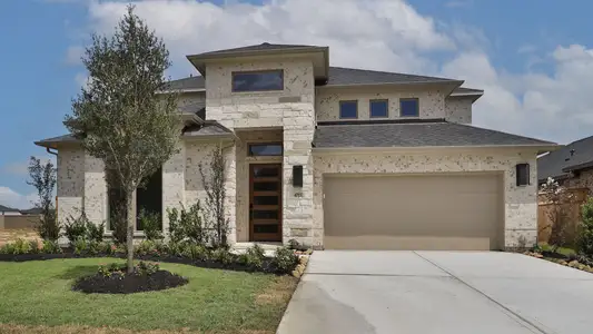 New construction Single-Family house 4711 Cascade Waters Ln, Fulshear, TX 77441 plan 3395W - image
