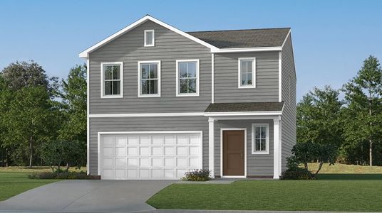 New construction Single-Family house 358 Lacewing Ln, Clarksville, TN 37043 plan Andover - image