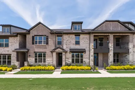 New construction Townhouse house 1920 Watermark Mews, Rowlett, TX 75088 plan Holbrook - image