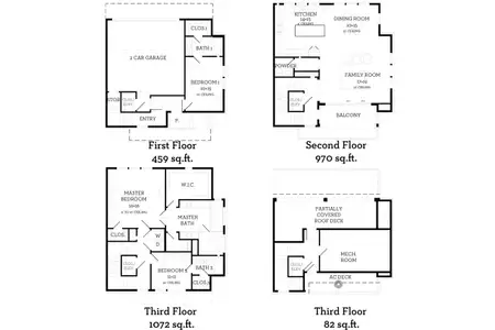 New construction Townhouse house 201 Carroll St, Fort Worth, TX 76107 - image