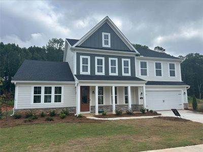 New construction Single-Family house 159 Hidden Fields Wy, Hoschton, GA 30548 plan Leland - image