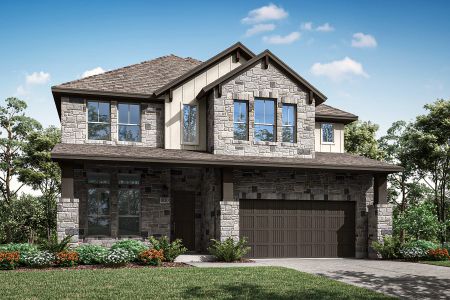 New construction house 360 Bishop Wood Rd, Dripping Springs, TX 78620 plan Garner - image