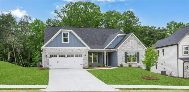 New construction Single-Family house 141 Cedar Crest Ln, Dawsonville, GA 30534 plan Asheboro - image