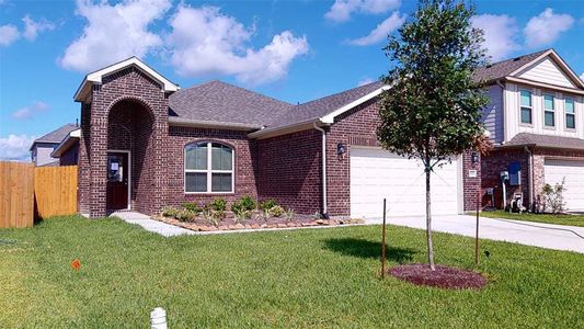 New construction Single-Family house 21918 Oia Island Drive, Hockley, TX 77447 - photo 0