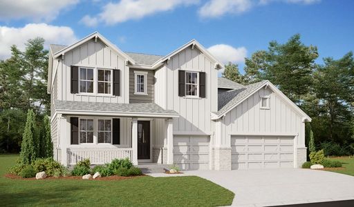 New construction Single-Family house 4741 Twelve Oaks Wy, Castle Rock, CO 80104 Dillon II- photo 0 0