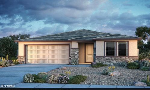 New construction Single-Family house 5330 W Jackalope Ln, Laveen, AZ 85339 Hudson- photo 0 0