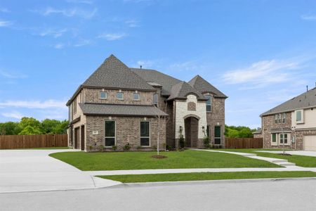 New construction Single-Family house 411 S Hidden Lakes Dr, DeSoto, TX 75115 plan Hillcrest 2FS (w/Media) - image