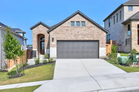 New construction Single-Family house 8012 Shining Flor Run, Lago Vista, TX 78645 plan Cedar | Tessera - image
