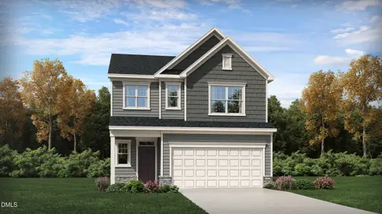 New construction Single-Family house 1366 Adler Cove Rd, Graham, NC 27253 plan Davidson - image