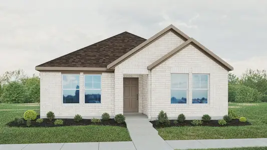 New construction Single-Family house 13428 Barn Chime St, Elgin, TX 78621 plan Dickens III - image