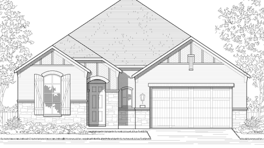 New construction Single-Family house 208 North Eagle Point Road, Van Alstyne, TX 75495 - photo 0