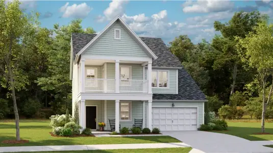 New construction Single-Family house 1009 Beaver Sage Wy, Summerville, SC 29485 plan FANNING - image