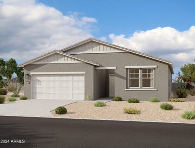 New construction Single-Family house 46922 W Coe Street, Maricopa, AZ 85139 Sunflower- photo 0