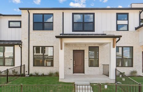 New construction Townhouse house 1280 E Main St, Unit 402, Round Rock, TX 78664 plan Asherton - image