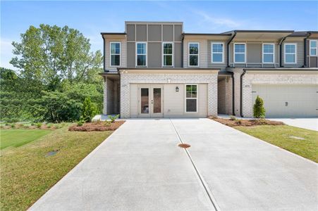 New construction Townhouse house 4971 Renvyle (Lot 1) Dr Se, Atlanta, GA 30339 - photo 0