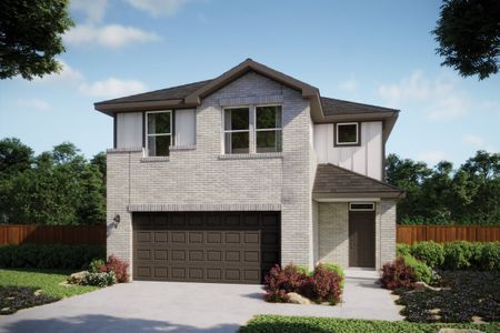 New construction Single-Family house 122 Dogvane Cir, Kyle, TX 78640 plan Carson - image