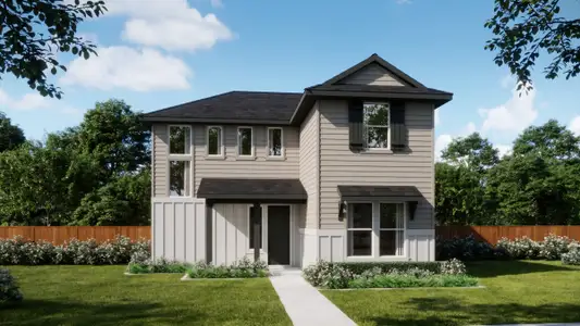 New construction Single-Family house 271 Ezekiel St, Kyle, TX 78640 plan 3553 - image