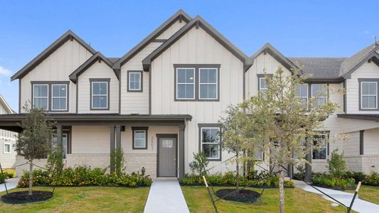 New construction Townhouse house 2538 Ophelia Levi Ln, Round Rock, TX 78665 The Smithwick- photo 0 0