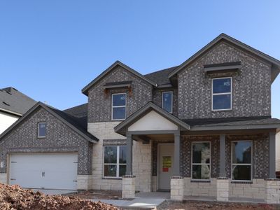 New construction Single-Family house 3929 Waxahachie Rd, Leander, TX 78641 plan Dickinson - Classic Series - image