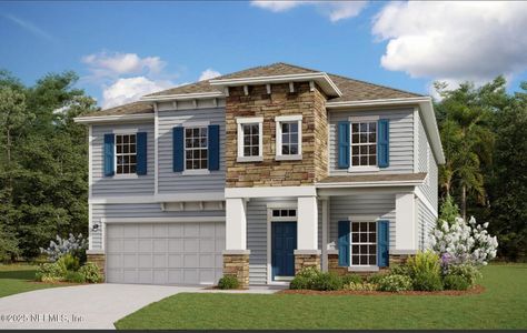 New construction Single-Family house 3123 Gadwall Rd, Orange Park, FL 32065 Wellington- photo 0