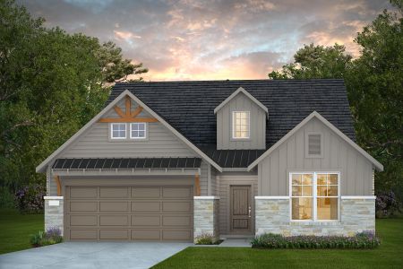 New construction Single-Family house 3319 Wilderness Wy, Montgomery, TX 77316 plan Mooreville - image