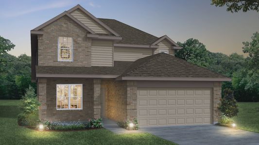 New construction Single-Family house 7805 White Spruce Ln, Fort Worth, TX 76123 The Salerno- photo 0