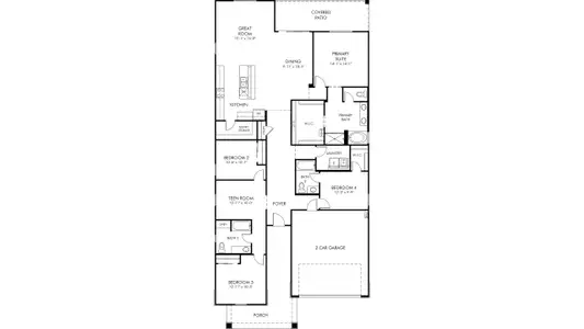 New construction Single-Family house 10804 W Jones Ave, Tolleson, AZ 85353 plan Lark - image