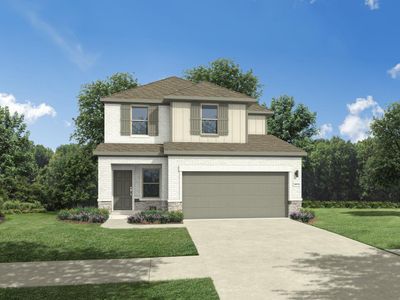 New construction Single-Family house 184 Hornet St, Elgin, TX 78621 plan Magnolia | Trinity Ranch - image